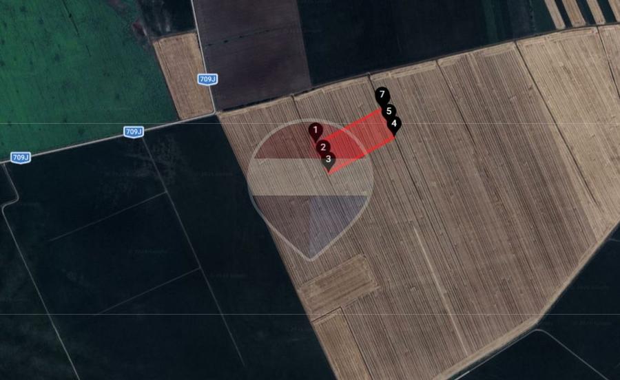 Teren agricol extravilan de 46300 mp, în Periferie