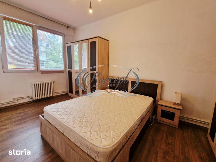 Apartament cu 2 camere semidecomandat, mobilat în Gruia