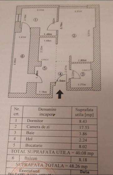 Apartament cu 2 camere decomandat în Grozăvești