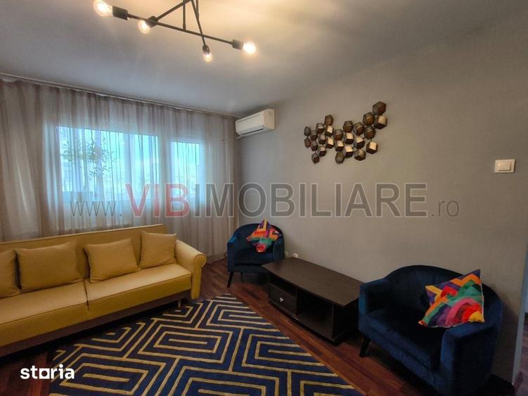 Apartament cu 2 camere semidecomandat în Tei