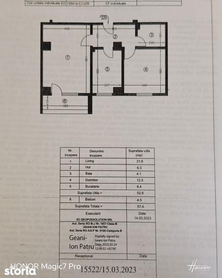 Apartament cu 2 camere, mobilat în Războieni