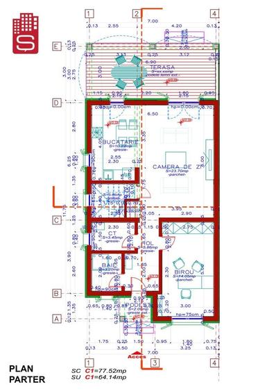 Duplex cu 5 camere cu Canalizare în Aradului