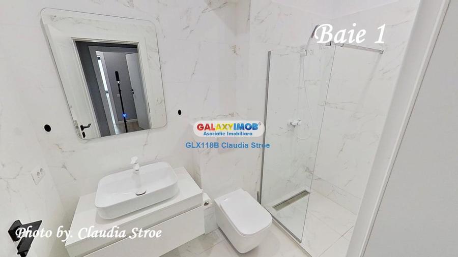 Apartament cu 3 camere semidecomandat, mobilat în Pipera