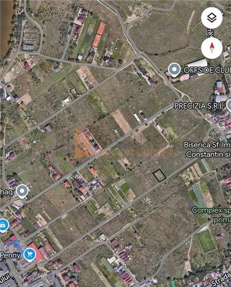 Teren Construcții intravilan de 531 mp, în Broșteni