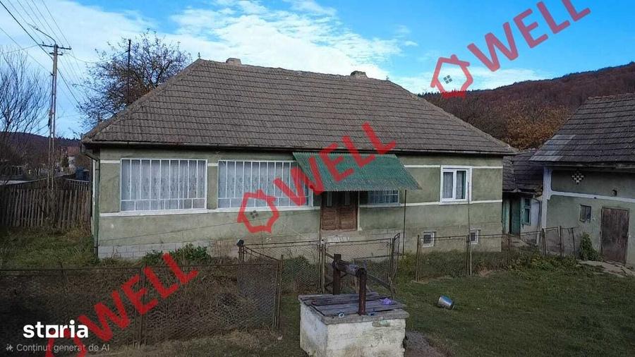 Casă cu 2 camere cu Teren 6823 Mp în Vama Buzăului