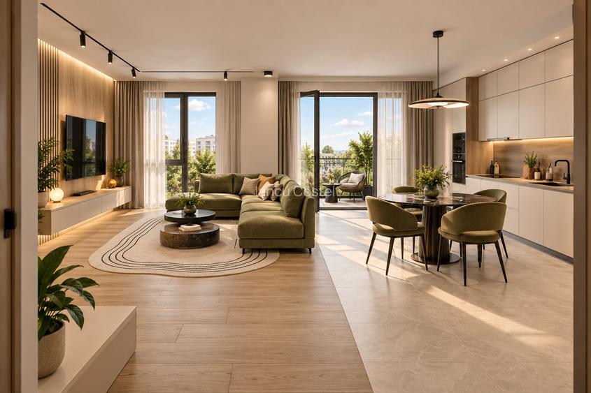 Garsoniera spatioasa - Bloc Boutique - Zona Linistita