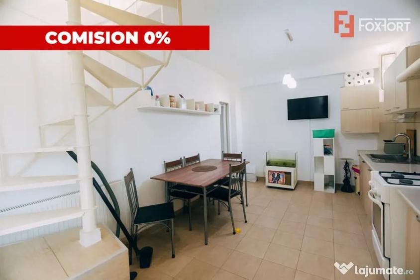 Apartament cu 3 camere semidecomandat în Girocului