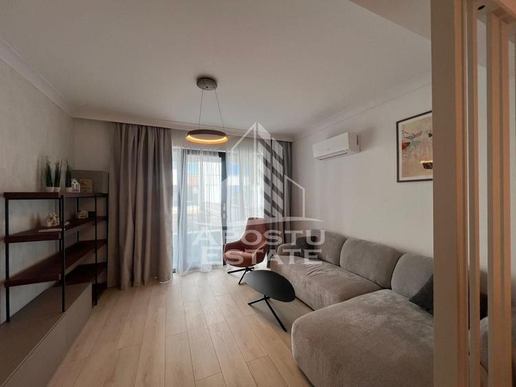 Apartament cu 2 camere decomandat, mobilat în Torontalului