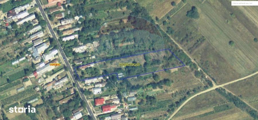 Teren de 6000 mp, în Stănești