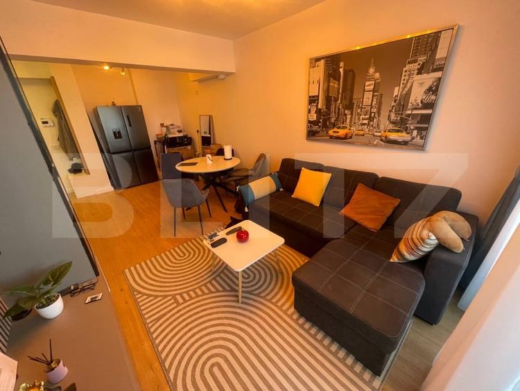 Apartament cu 2 camere decomandat, mobilat în Nufărul