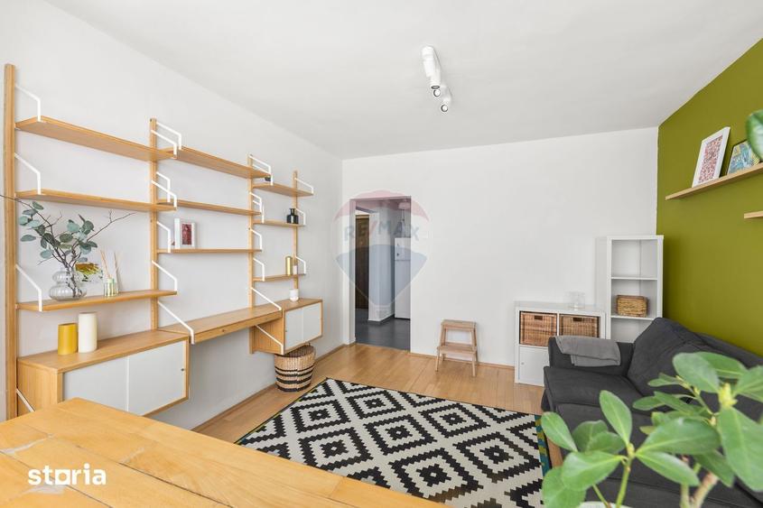 Apartament cu 2 camere decomandat, mobilat în Podgoria