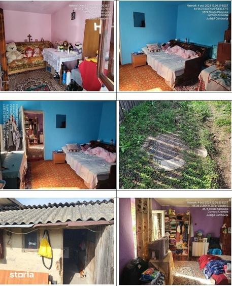 Casă cu 3 camere cu Teren 526 Mp în Crevedia