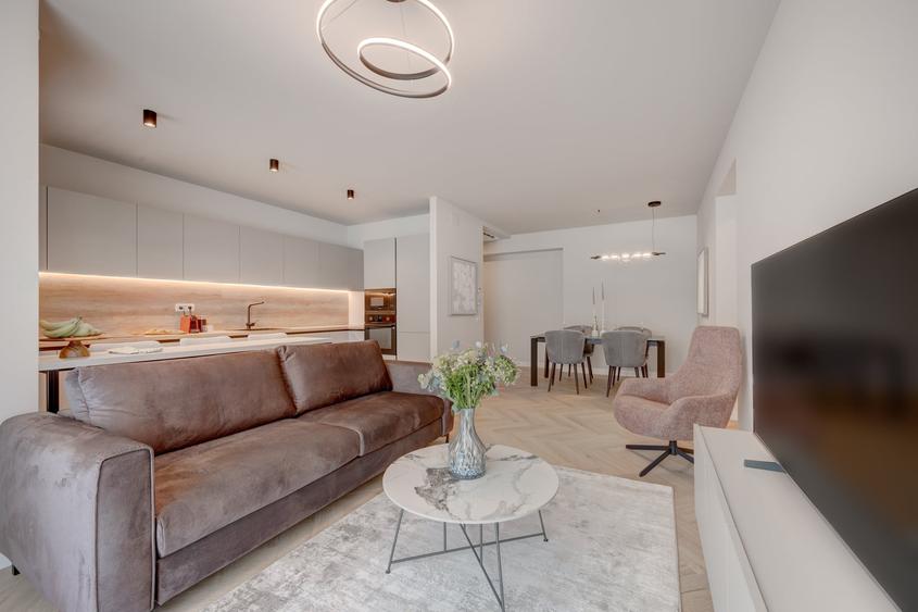 AFI Home North-3 camere cu gradina, mobilat&utilat, Promenada mall+1 loc parcare - 7