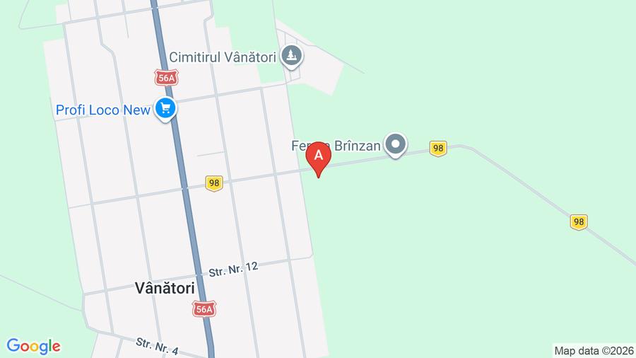 Casă individuală cu 4 camere cu Teren 1700 Mp în Vânători