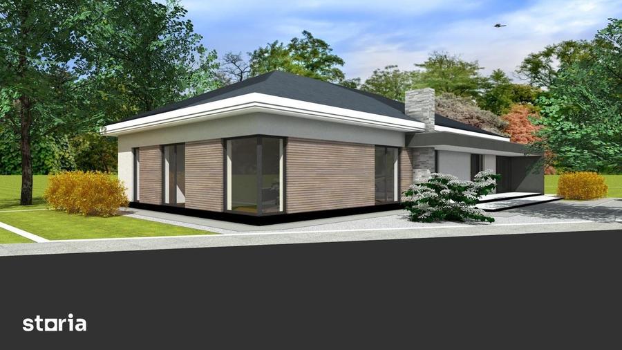 Casă cu 4 camere cu Teren 1680 Mp în 6 Vânători