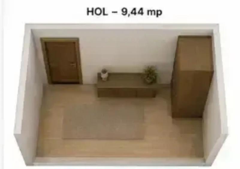 Apartament cu 2 camere semidecomandat în Pipera