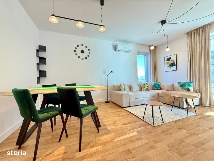 Apartament cu 2 camere, mobilat în Central