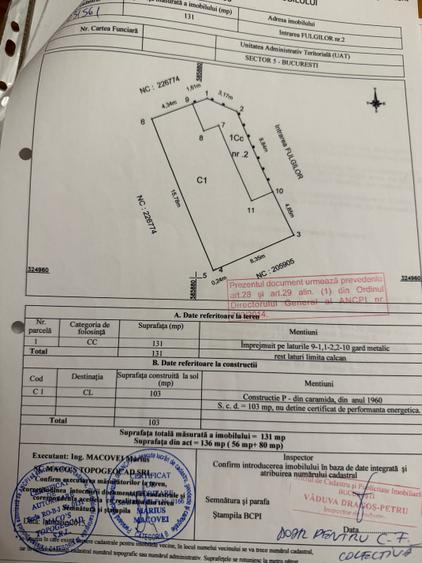 Casă individuală cu 3 camere cu Canalizare în 13 Septembrie