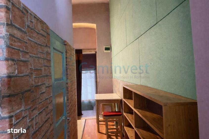 Apartament cu 2 camere semidecomandat în Central