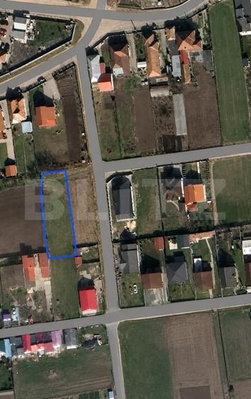 Teren Construcții intravilan de 600 mp, în Nord
