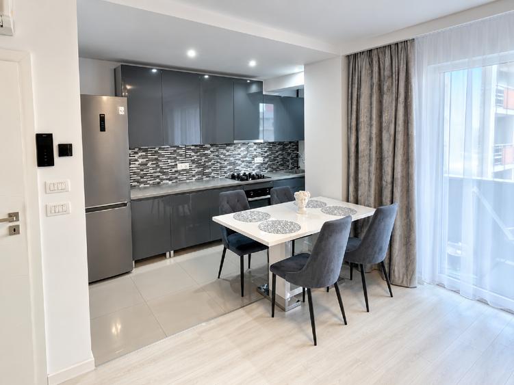 Apartament cu 2 camere, mobilat în Aradului