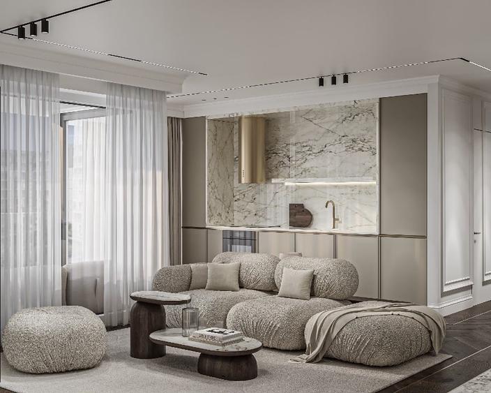 Apartament cu 3 camere circular în Lipovei