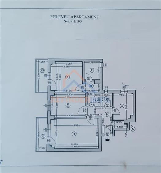 Apartament 3 camere, bloc 1980 - Drumul Taberei - Metrou Valea Ialomitei - 8