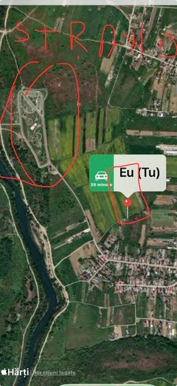Teren Construcții intravilan de 4520 mp, în Dumitrana