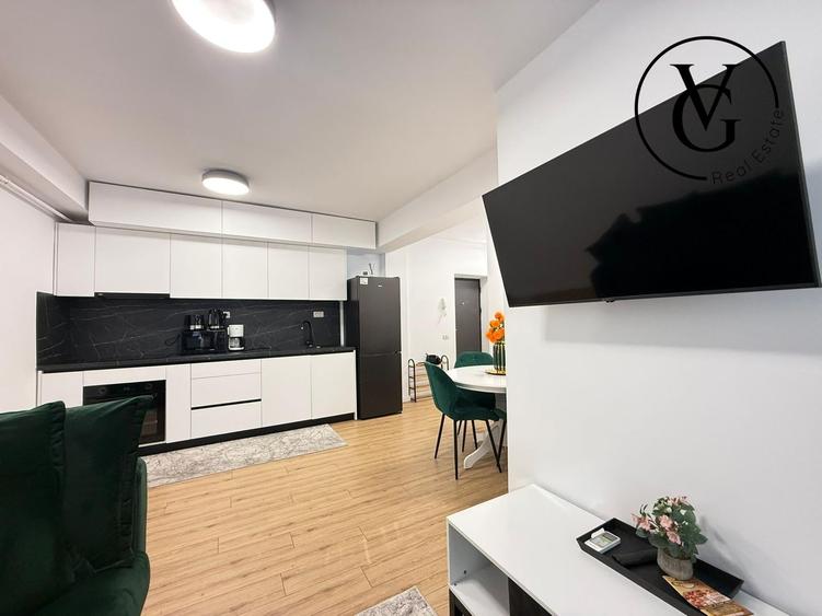 Apartament cu 2 camere decomandat, mobilat în Pescărie
