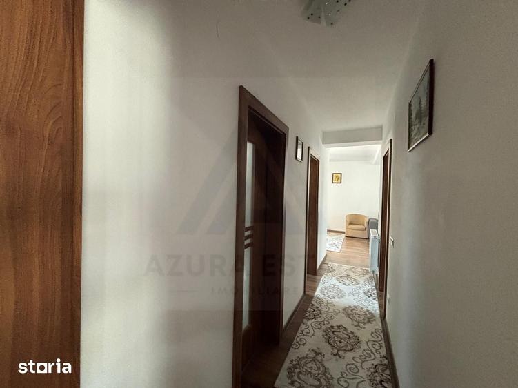 Apartament cu 3 camere decomandat, mobilat în Central