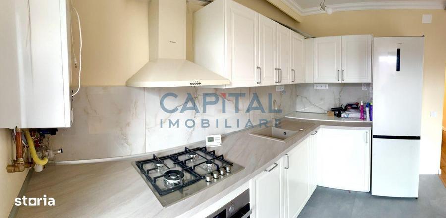 Apartament cu 2 camere semidecomandat, mobilat în Borhanci