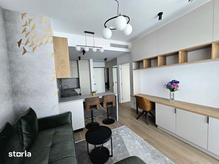 Apartament cu 2 camere, mobilat în Pajura