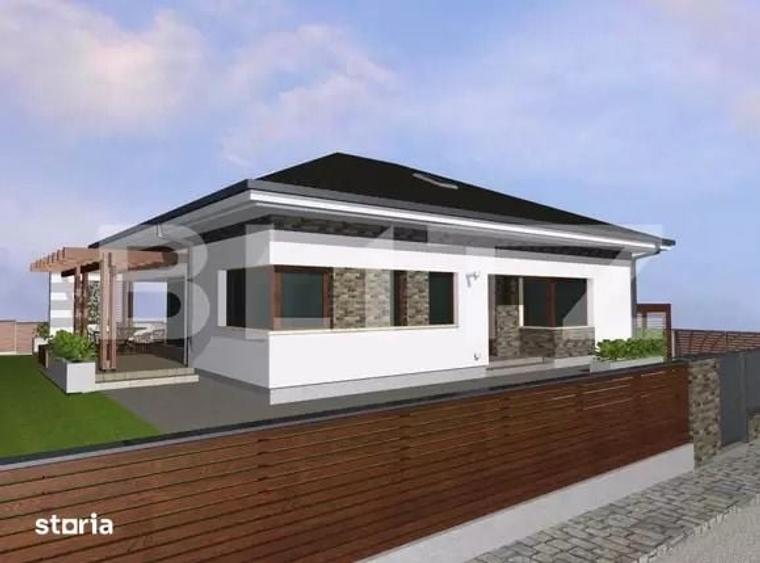 Casă cu 5 camere cu Teren 500 Mp în Central