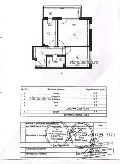 Apartament cu 2 camere decomandat, mobilat în Apărătorii Patriei