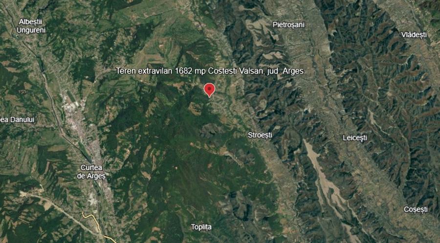 Teren agricol extravilan de 1682 mp, în Mușătești