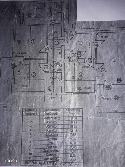 Apartament cu 4 camere decomandat în Pantelimon