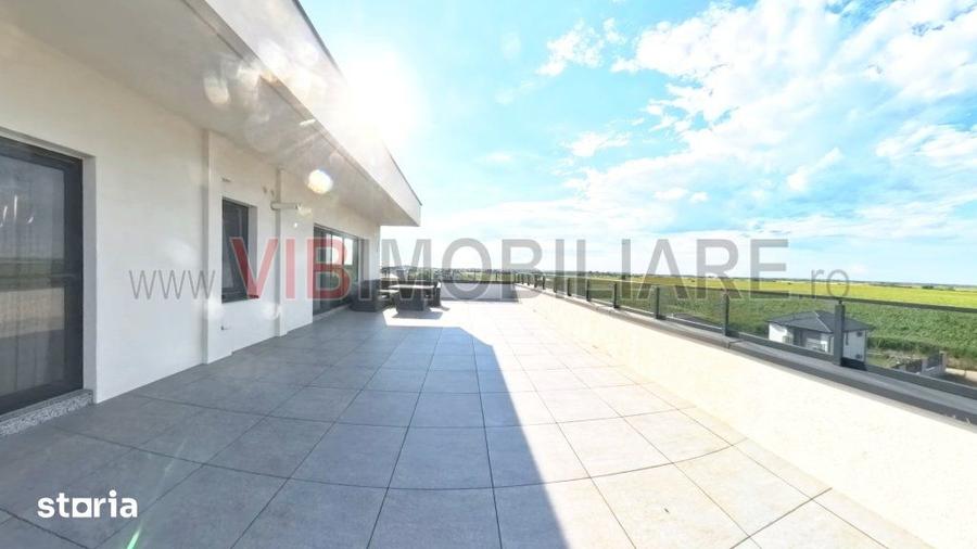 Apartament cu 4 camere, mobilat în Tunari