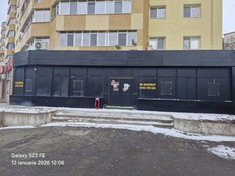 Spațiu comercial, de 178 mp, în Exterior Sud