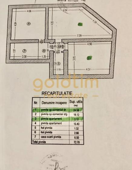 Casă individuală cu 10 camere cu Canalizare în Gara de Nord