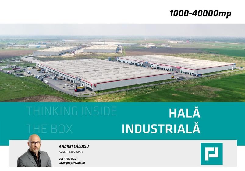 Spațiu industrial, de 15,000 mp, în Aurel Vlaicu