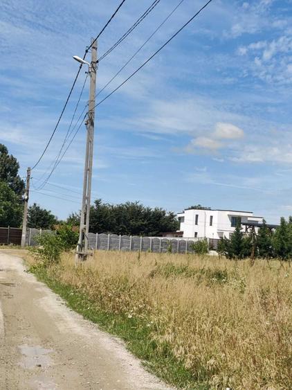 Potrivit pentru casa, 20 m deschidere, plat, liber, curent electric la teren - 1