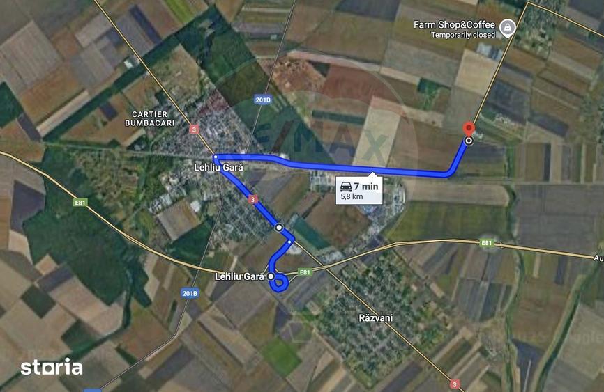 Teren de 27882 mp, în Dor Mărunt