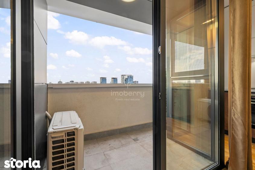 Apartament cu 2 camere semidecomandat, mobilat în Tei