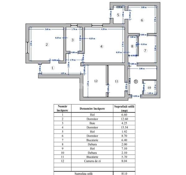 Casa Tip Duplex, 81 Mp Utili, 250Mp Teren, Lidl Nicolina - 13