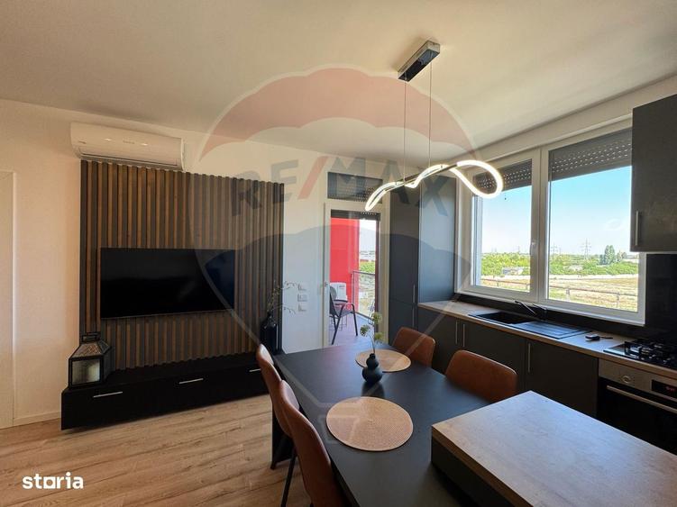 Apartament cu 2 camere, mobilat în 6 Vânători