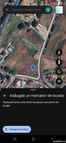 Teren de 2100 mp, în Mănești