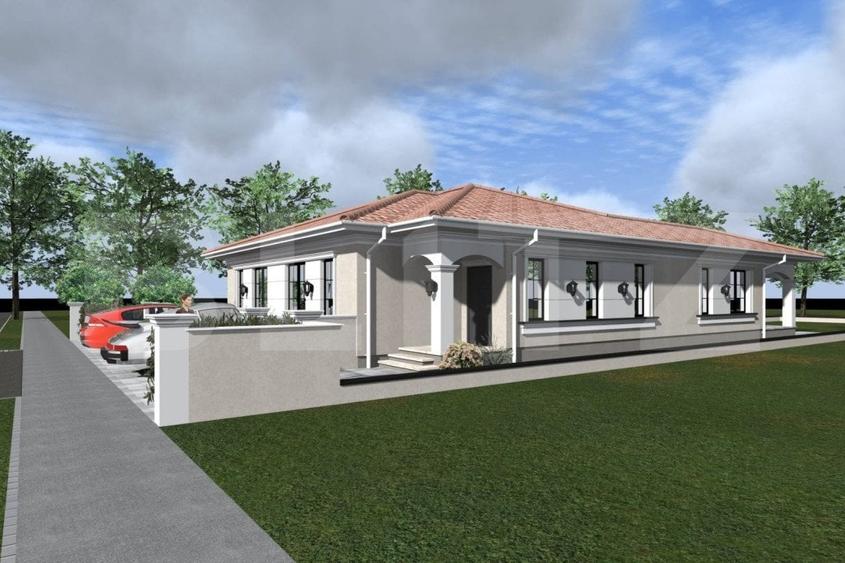 Casă individuală cu 3 camere cu Canalizare în Urseni