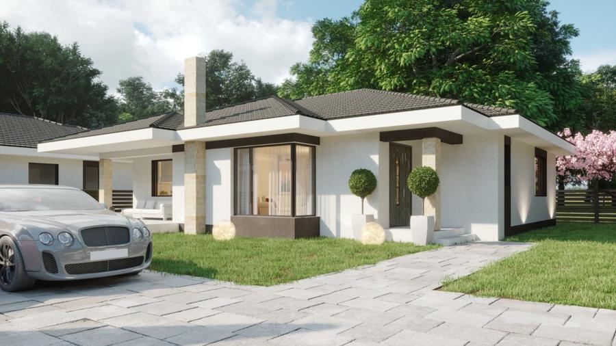 Casă individuală cu 4 camere cu Teren 422 Mp în Corbeanca
