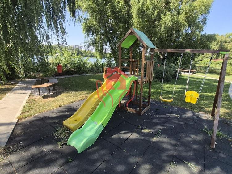 SISESTI-2 camere mobilate, 2 bai, terasa cu vedere lac, bloc boutique, parcare! - 20