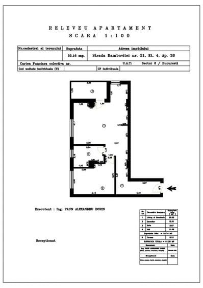 Apartament cu 2 camere semidecomandat, mobilat în Lujerului